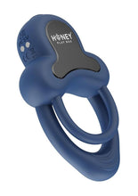 Load image into Gallery viewer, Anello App Control Vibrating Silicone Rechargeable Cock Ring with Clitoral Stimulator
