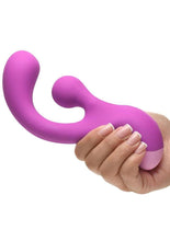 Load image into Gallery viewer, Gyro Rabbit Rechargeable Silicone Vibrator
