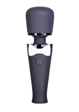 Load image into Gallery viewer, Black Tie Affair Bowtie Silicone Rechargeable Wand
