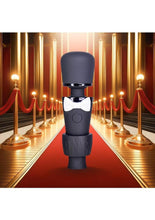 Load image into Gallery viewer, Black Tie Affair Bowtie Silicone Rechargeable Wand
