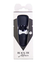 Load image into Gallery viewer, Black Tie Affair Bowtie Silicone Rechargeable Wand
