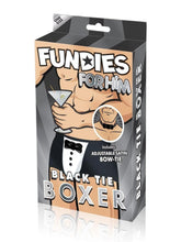 Load image into Gallery viewer, Fundies Black Tie Tuxedo with Bow Tie
