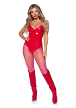 Load image into Gallery viewer, Leg Avenue Vinyl Boned Bodysuit
