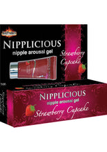Load image into Gallery viewer, Nipplicious Nipple Arousal Gel Strawberry Cupcake
