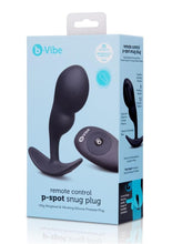 Load image into Gallery viewer, Remote Control P-Spot Rechargeable Silicone Snug Plug
