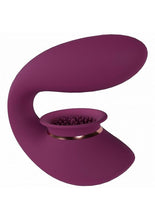 Load image into Gallery viewer, Curve 3 Silicone Rechargeable Suction and Tongue Vibrator
