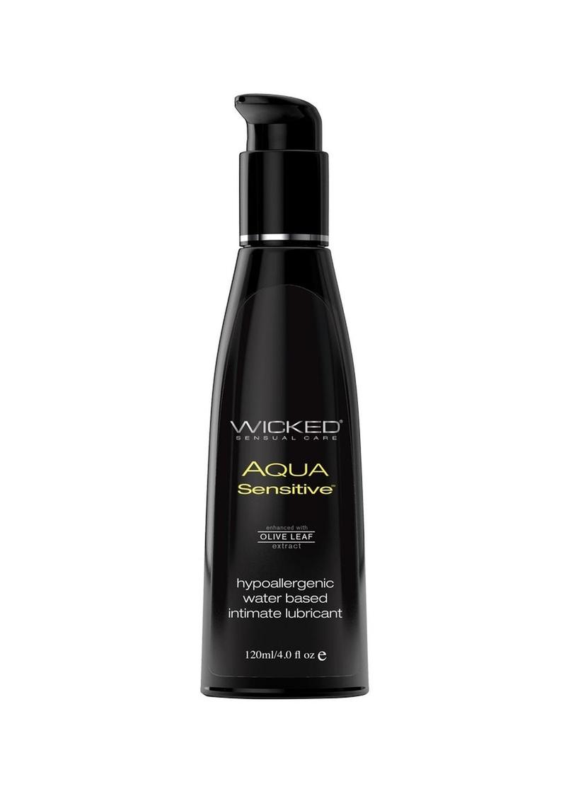 Wicked Aqua Water Based Sensitive Hypoallergenic Lubricant