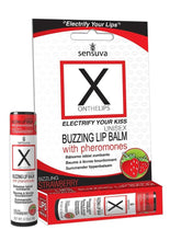 Load image into Gallery viewer, X On The Lips Buzzing Lip Balm with Pheromones Strawberry Flavor
