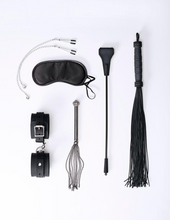 Load image into Gallery viewer, Onyx Satin Blindfold
